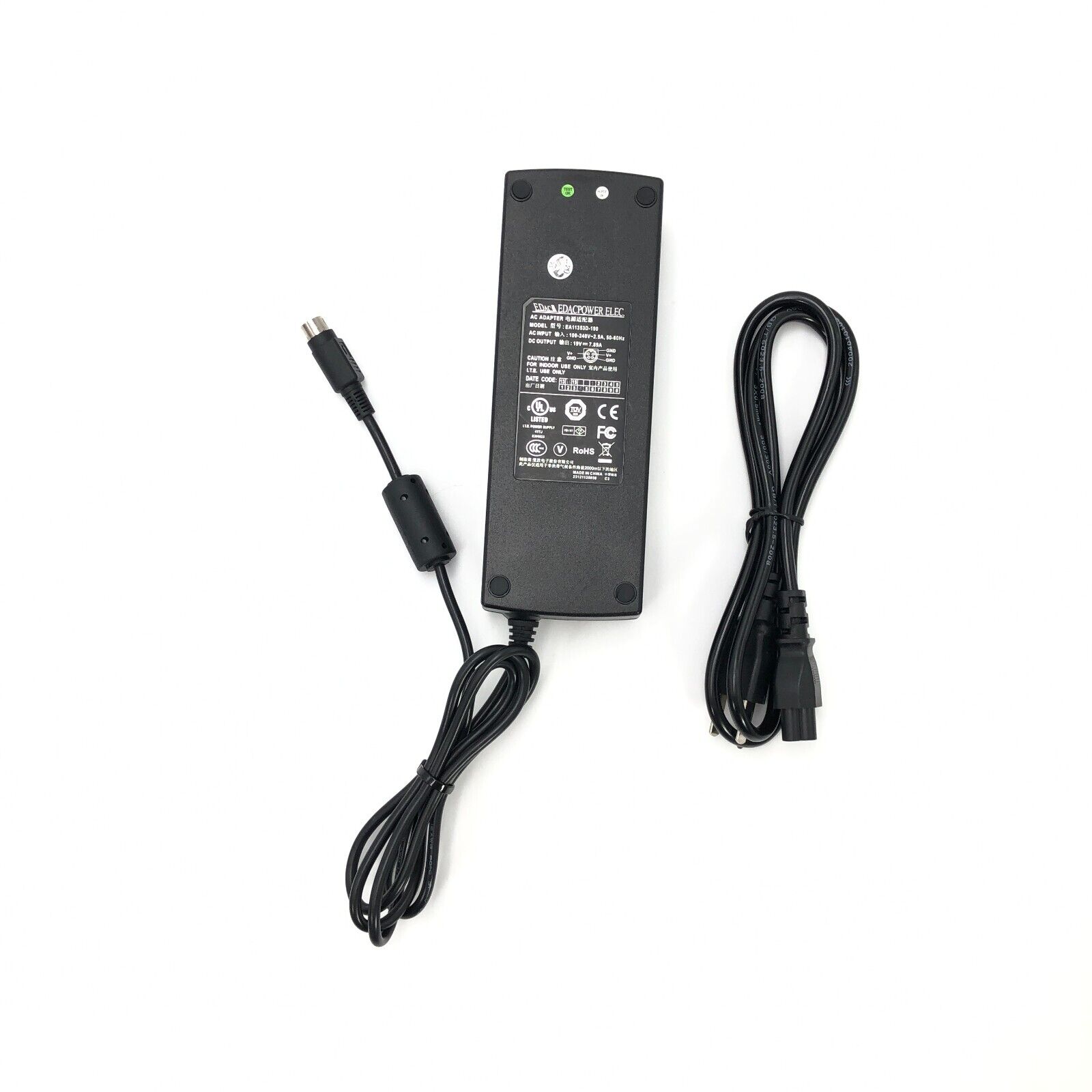 *Brand NEW*Genuine 4-Pin Edac 19V 7.89A AC Adapter for FSP IPC912-213-FL-A w/Power Cord Power Supply